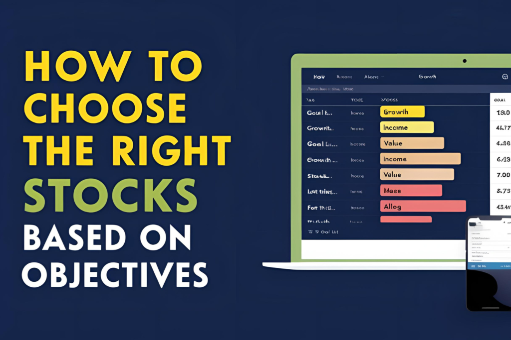 Right Stocks Based on Objectives
